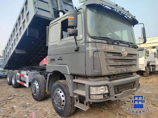 GCC Certified Shacman F3000 8*4 Tipping Dump Truck with 6-8L Engine Capacity in Grey