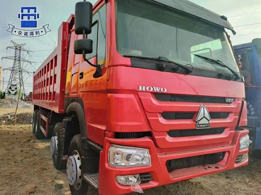 Front Lifting Style 351-450hp HOWO 8*4 5ton 8ton 10ton Tipper Truck Construction Dump Trucks