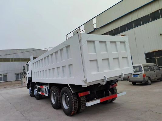 Front Lifting Style Dump Truck 12.00r20 Tires 375HP Sinotruk HOWO 8*4 Secondhand Truck