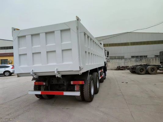 Front Lifting Style Dump Truck 12.00r20 Tires 375HP Sinotruk HOWO 8*4 Secondhand Truck