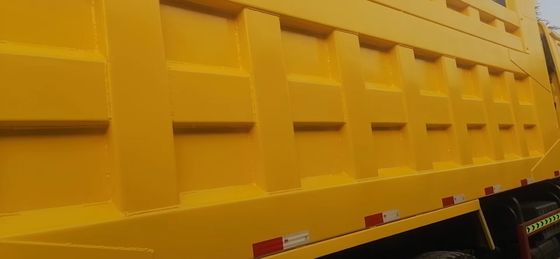 10tires Sinotruck HOWO 6*4 Secondhand Dump Truck Front Lifting Style Emission Euro 3/4/5