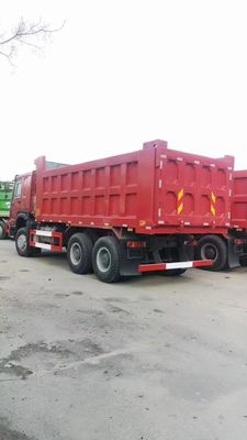 18 Cubic Meters Capacity Used HOWO 6X4 Heavy Duty Dump Truck with Manual Transmission