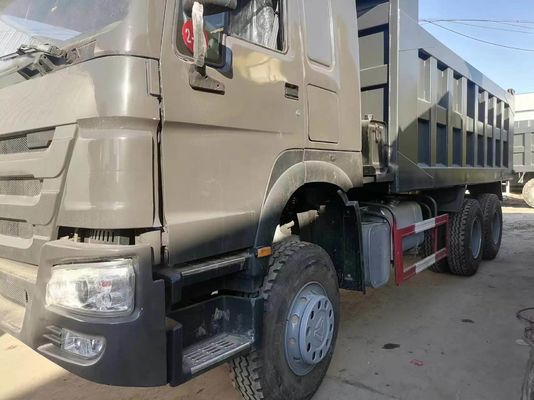 Commercial Vehicle Sinotruck HOWO 6*4 Dump Truck Secondhand Truck 10tires Gray Color