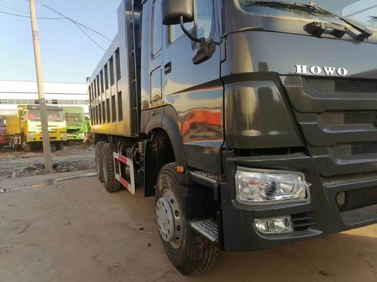 Commercial Vehicle Sinotruck HOWO 6*4 Dump Truck Secondhand Truck 10tires Gray Color