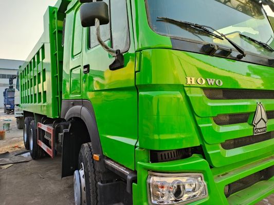 After-sales Service Guaranteed HOWO 375HP 6*4 Dump Truck with Tubeless Tire Design