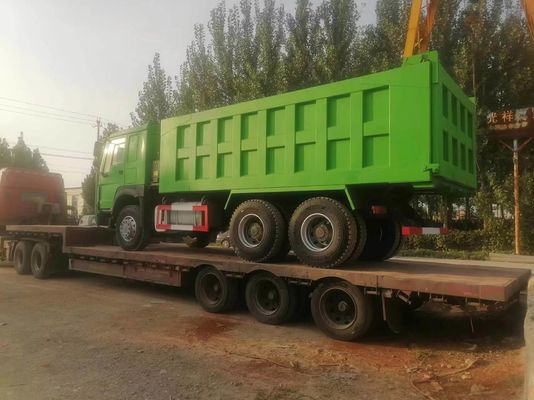 After-sales Service Guaranteed HOWO 375HP 6*4 Dump Truck with Tubeless Tire Design