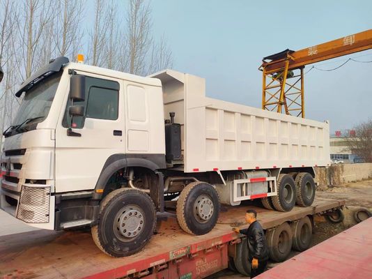 Tire Design Radial Sinotruck HOWO 6*4 Towing Trailer Truck Front Lifting Style
