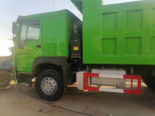 Manual Transmission Type 12.00r20 Tire Secondhand Sinotruck HOWO 6*4 Dump Truck 10tires