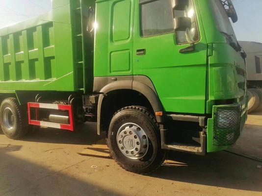 Manual Transmission Type 12.00r20 Tire Secondhand Sinotruck HOWO 6*4 Dump Truck 10tires
