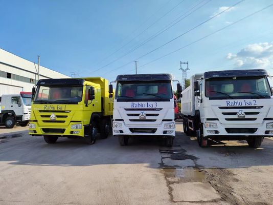 ECE Certified Front Lifting Style HOWO 6*4 Dump Truck Tipper Truck 351-450hp
