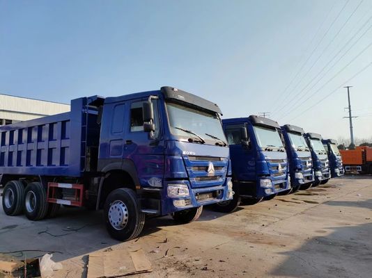 DOT Certified 12.00r20 Secondhand Sinotruck HOWO 6*4 Heavy Dump Truck at with 10tires