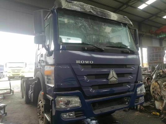 Sinotruk HOWO 6*4 Blue Tractor Truck with 4-6L Engine Capacity Affordable Mining Solution