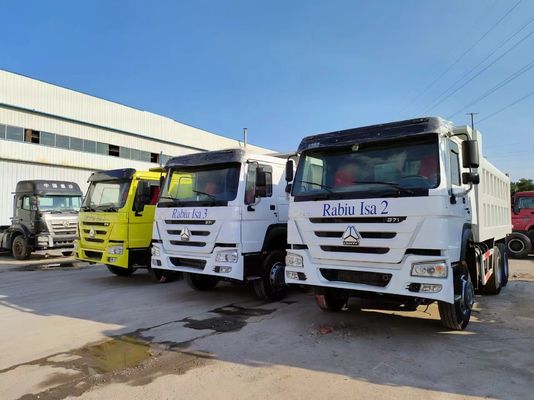 HOWO Dump Truck in Phillippines with ISO Certification and Front Lifting Style