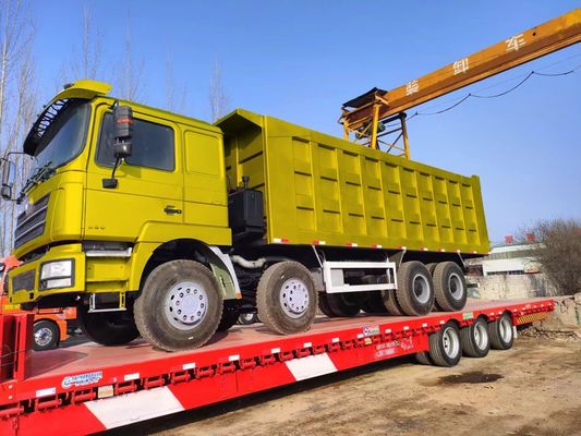 Shacman 8X4 12 Wheels Used 50ton 60ton Heavy Dump Truck 351-450hp