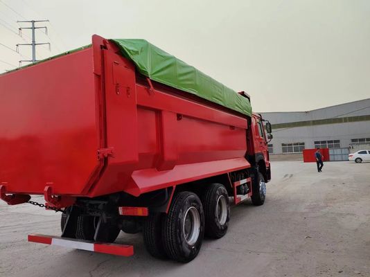 Used 351-450hp Sinotruck HOWO 6*4 Dump Truck with Radial Tire Design