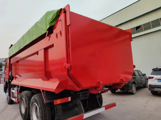 Used 351-450hp Sinotruck HOWO 6*4 Dump Truck with Radial Tire Design