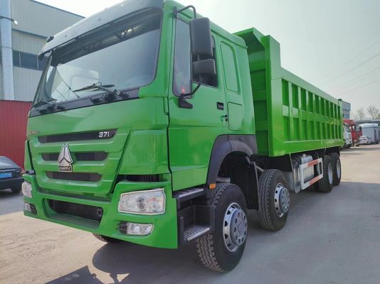 Used Sinotruck HOWO 6*4 Dump Truck Green Large-Heavy Duty Truck Engine Capacity 6-8L