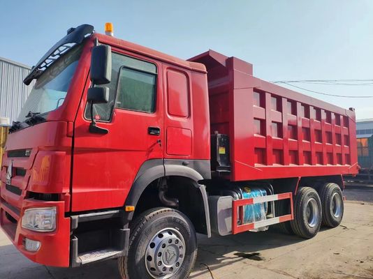 Sinotruck HOWO 6*4 Dump Truck in 371HP HC16 Dual Rear Axle Front Lifting Style