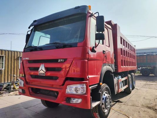 Sinotruck HOWO 6*4 Dump Truck in 371HP HC16 Dual Rear Axle Front Lifting Style