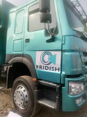 351-450hp Manual Transmission Sinotruck HOWO 6*4 Dump Truck with U-Type Packing Box