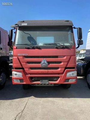 6X4 Used Sinotruck HOWO 371-375HP 10tires Tractor Truck for Heavy Duty Trailer Head
