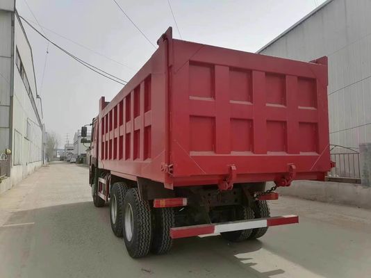 Sinotruk HOWO 6X4 Truck 371HP 10 Wheels Used Dump Trucks with 6-8L Engine Capacity