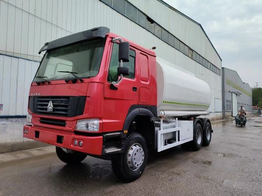 20000 Liters 4 Compartiments HOWO 6X4 Fuel Tank Truck for Oil Storage
