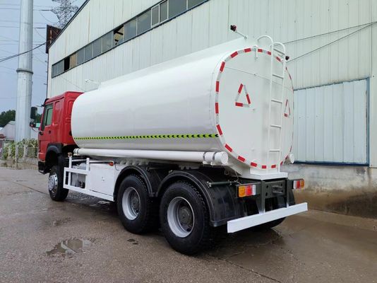 20000 Liters 4 Compartiments HOWO 6X4 Fuel Tank Truck for Oil Storage