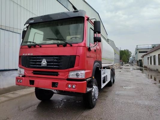 20000 Liters 4 Compartiments HOWO 6X4 Fuel Tank Truck for Oil Storage