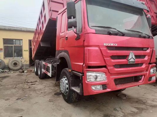 10-15t Gross Vehicle Weight Manual Transmission Sinotruk HOWO 6*4 Dump Truck 371HP 10tires