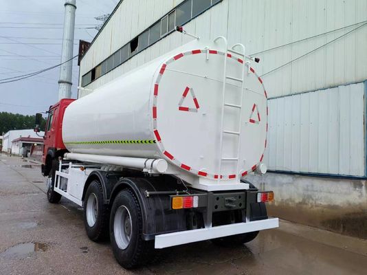10cbm HOWO 4X2 Oil Tank Refilling Mobile Fuel Dispensing Transport Truck for ≤5 Seats