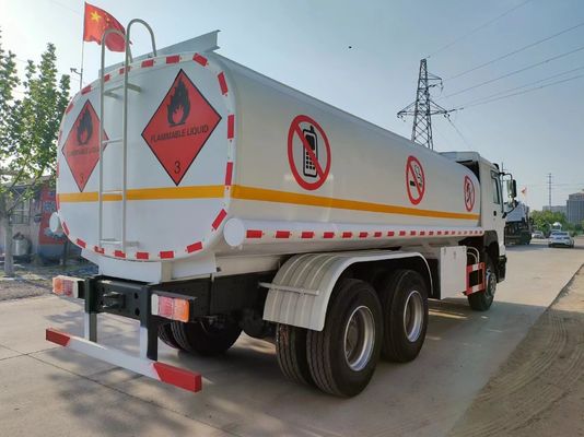 HOWO 6*4 26000liter 340HP Oil Delivery Fuel Transportation Tanker Trucks for ≤5 Seats