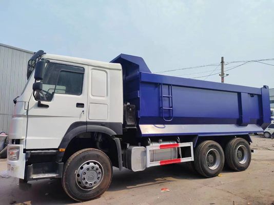 6X4 HOWO 400HP 12 Wheels U-Basket Tipper Dumper Tipping Truck with 6-8L Engine Capacity