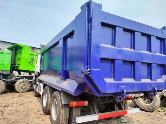 6X4 HOWO 400HP 12 Wheels U-Basket Tipper Dumper Tipping Truck with 6-8L Engine Capacity