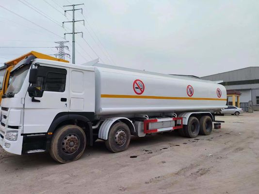Used HOWO 8*4 Fuel Oil Tank Truck 20000L Euro 3/4/5 for Your Construction Projects