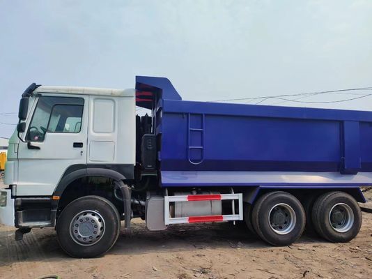 6X4 375HP U-Share Second Hand HOWO Dump Truck Engine Capacity 6-8L Horsepower 351-450hp