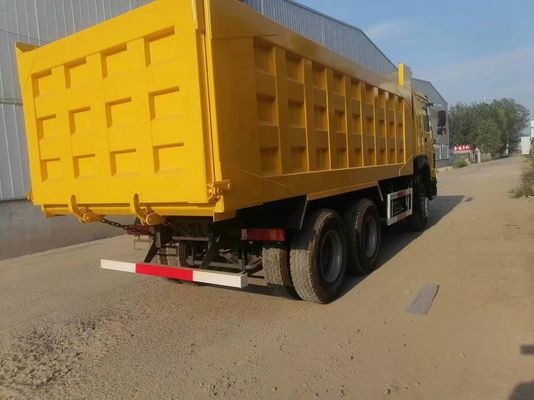 6-8L Engine Capacity HOWO 6X4 Trucks 150 250HP Dump Tipper Truck for Good Condition