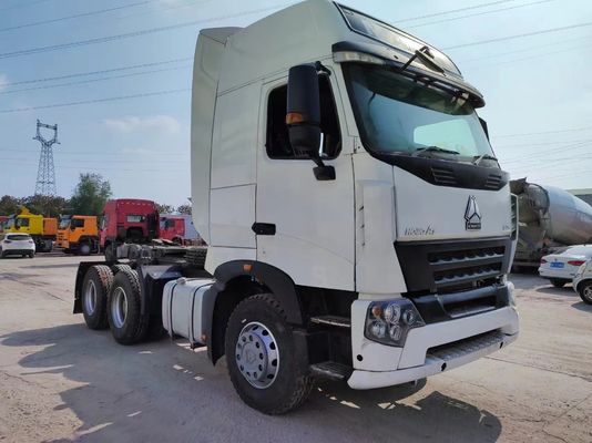 Manual Transmission Sinotruk Howoa7 Tractor Truck Head with Good Working Condition