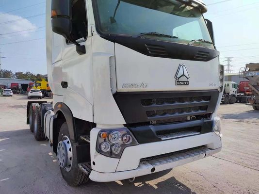Manual Transmission Sinotruk Howoa7 Tractor Truck Head with Good Working Condition