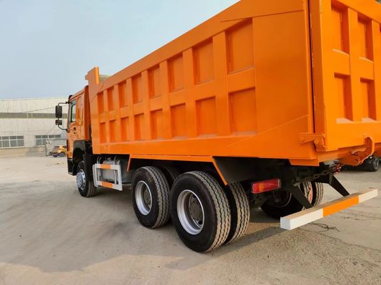 6×4 Manual Transmission HOWO Dump Truck Used Truck Dump 12 Roues Sable Benne Camion