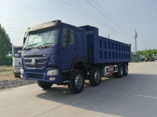 Manual Transmission 371HP Sinotruk HOWO Tipper Truck 10 Tires 6X4 Dumper Used Dump Truck