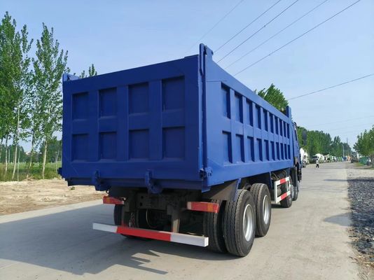 Manual Transmission 371HP Sinotruk HOWO Tipper Truck 10 Tires 6X4 Dumper Used Dump Truck