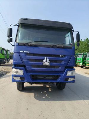 Manual Transmission 371HP Sinotruk HOWO Tipper Truck 10 Tires 6X4 Dumper Used Dump Truck