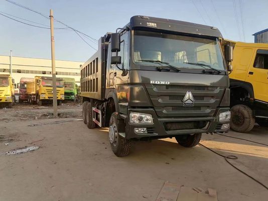 Secondhand Sinotruk HOWO 6*4 Tipper Truck 10wheels Size 8500*2496*3450 mm Euro 3/4/5