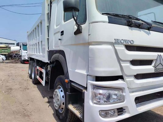 White HOWO 6*4 Dump Truck with 4-6L Engine Capacity and Customer Requirements