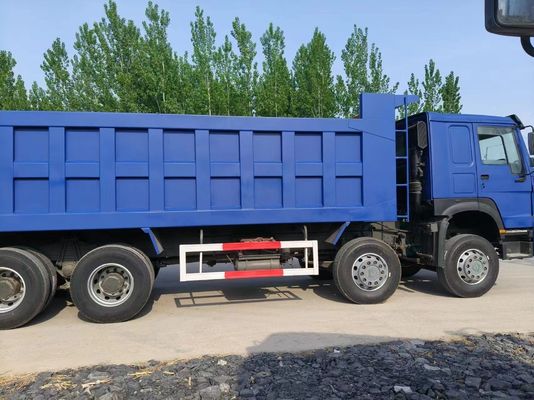 12 Tires Tipper Trucks 8X4 Used HOWO Dump Truck with GCC Certification