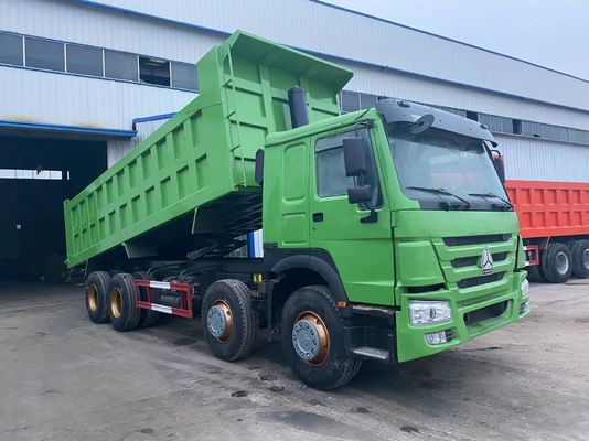 12 Wheeler Used HOWO Dump Truck Radial Tire Design Second Hand Truck