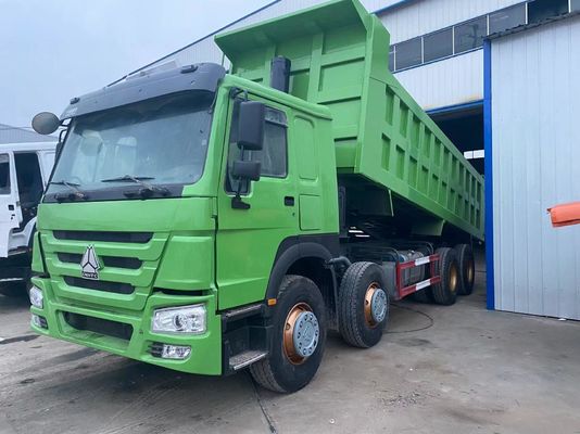 12 Wheeler Used HOWO Dump Truck Radial Tire Design Second Hand Truck