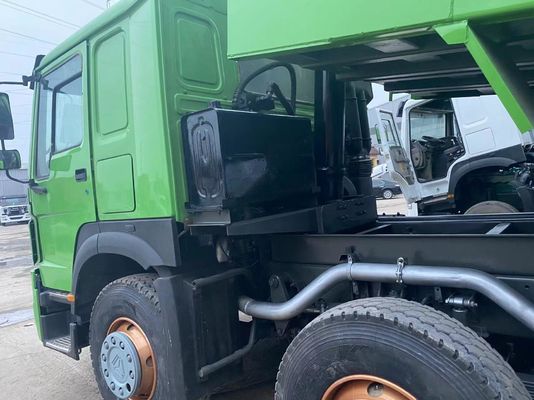 12 Wheeler Used HOWO Dump Truck Radial Tire Design Second Hand Truck