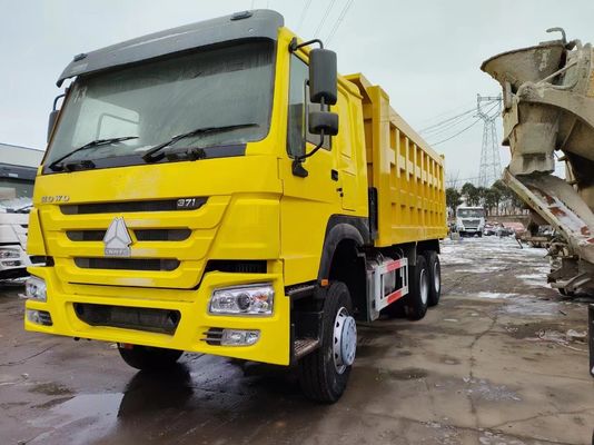 6-8L Engine Capacity Sinotruck HOWO 6*4 Dump Truck Right-Hand Drive Secondhand Truck